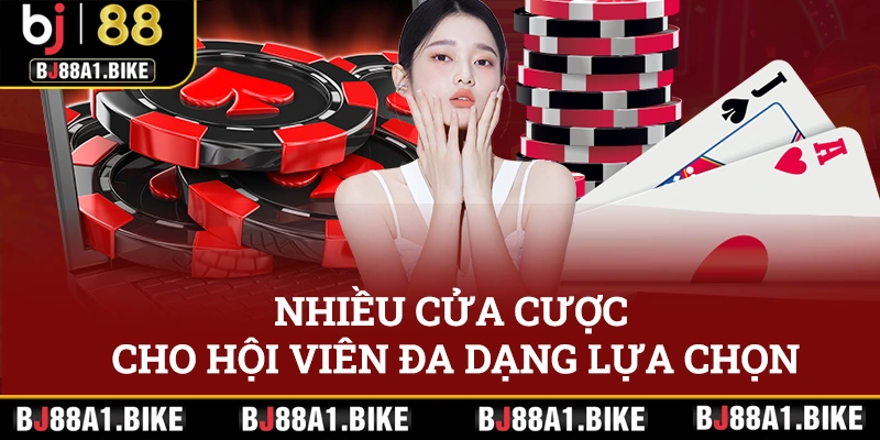 Sản phẩm mang đến nhiều cửa cược, cho phép hội viên đa dạng hóa lựa chọn của mình