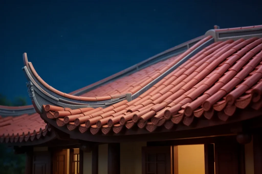 Ảnh minh hoạ mái ngói cong cho mục tổng quan đá gà BJ88